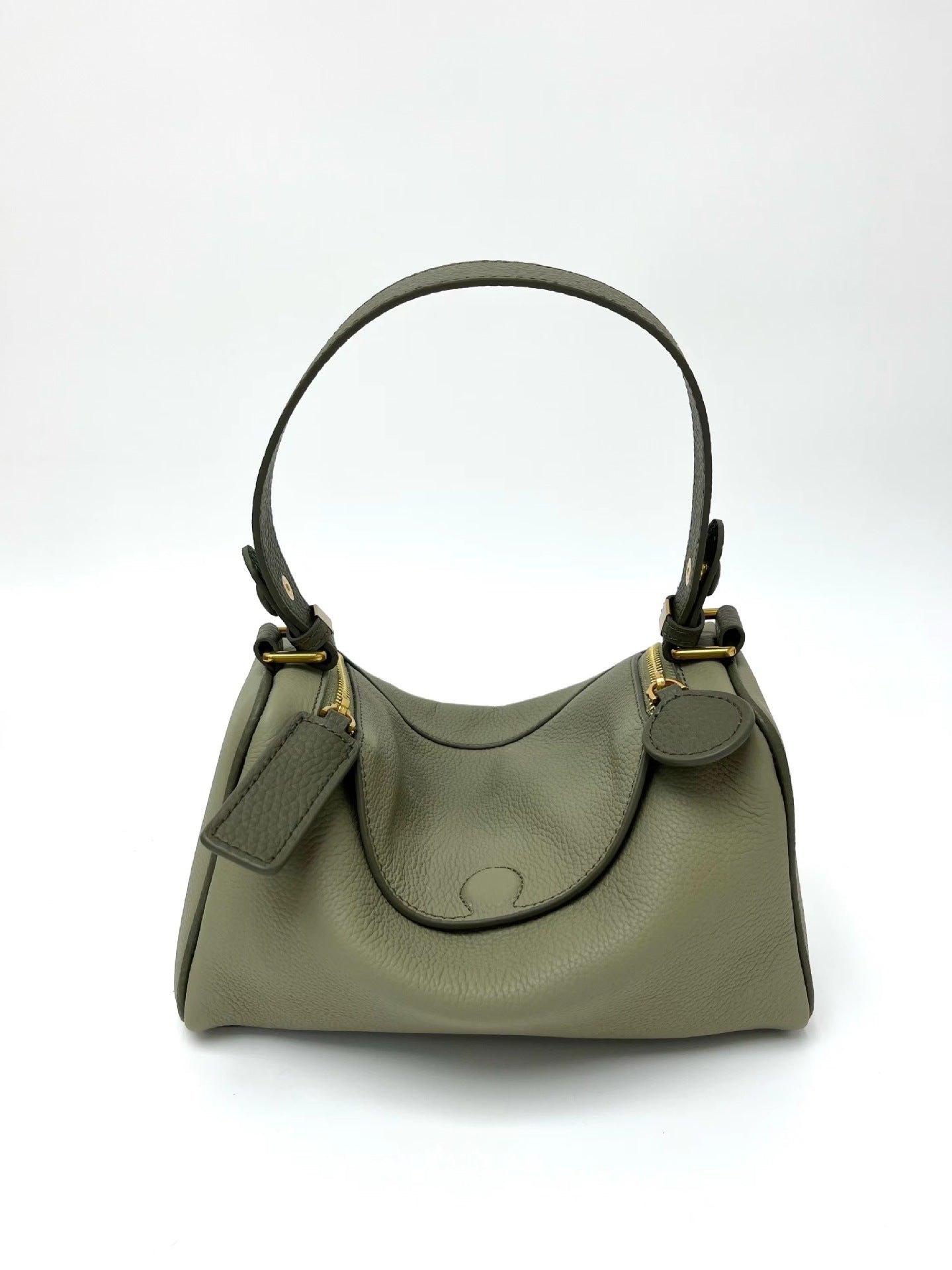 Top Grain Leather Pillow Bag for Women - Shoulder and Crossbody Bag detail image 8