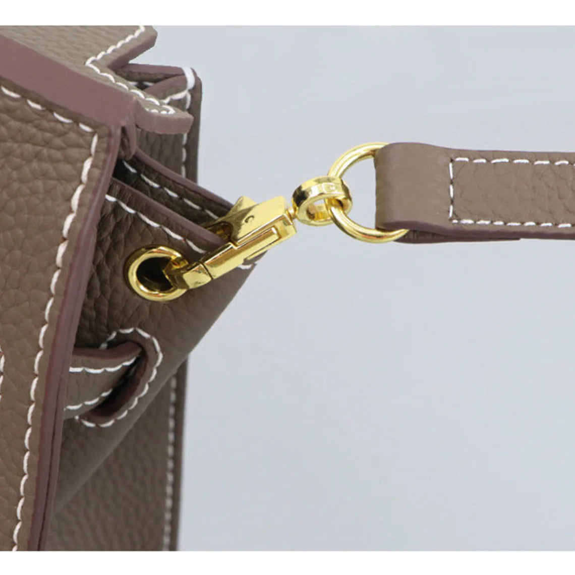 Sellier Leather Handbag DIY Kit – Top Grain, Pre-Cut & Pre-Punched detail image 19