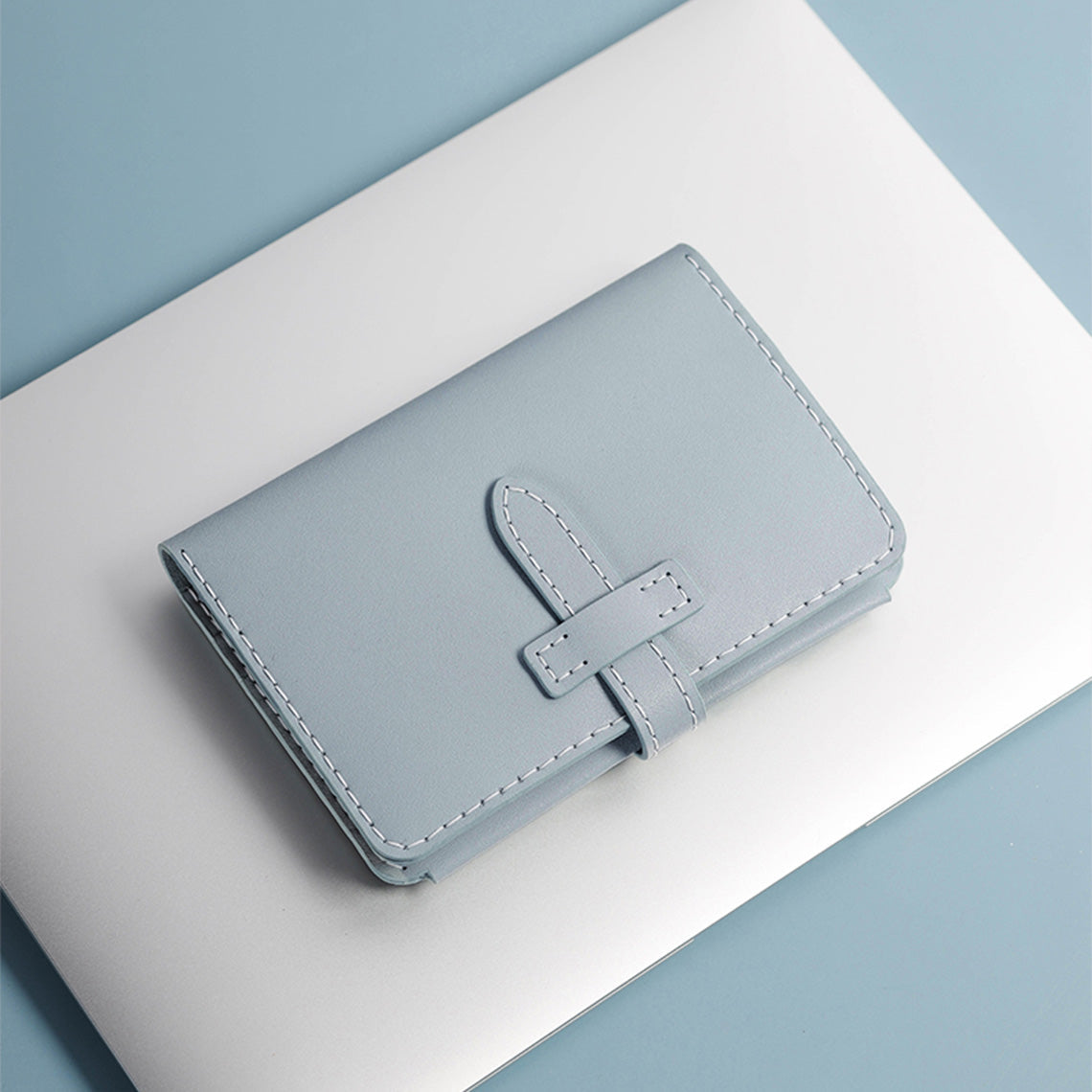 DIY Leather Passport Wallet Kit — Hand-Stitched, Pre-Cut & Pre-Punched detail image 6