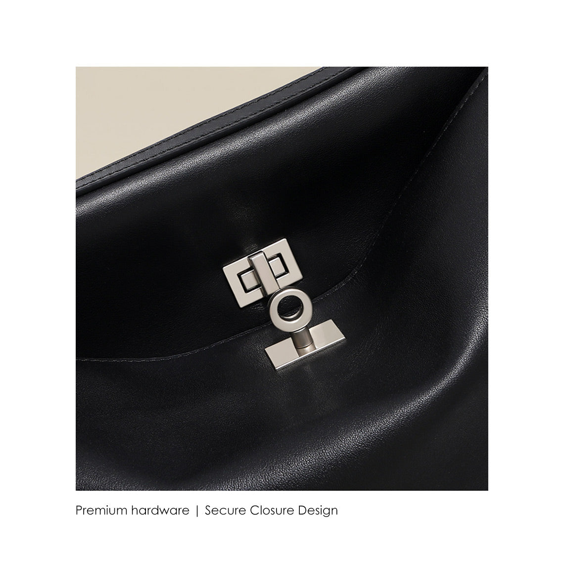 Top Grain Leather Horse Bag Charm with Detachable Strap – Medium and Large detail image 7