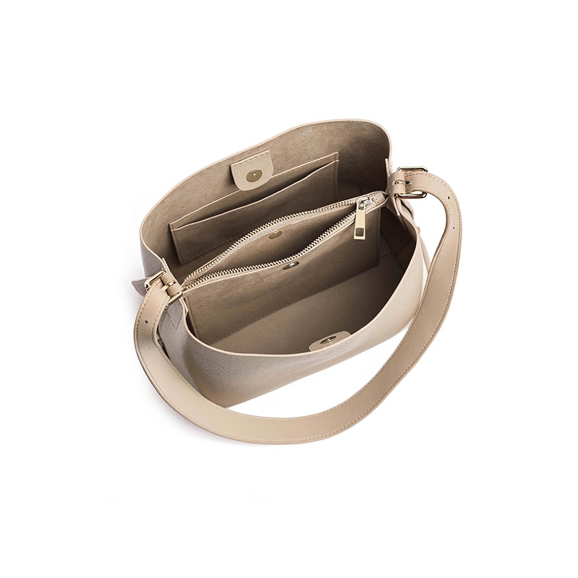 Handsew Bucket Bag DIY Kit – Cow Leather Craft Project detail image 2
