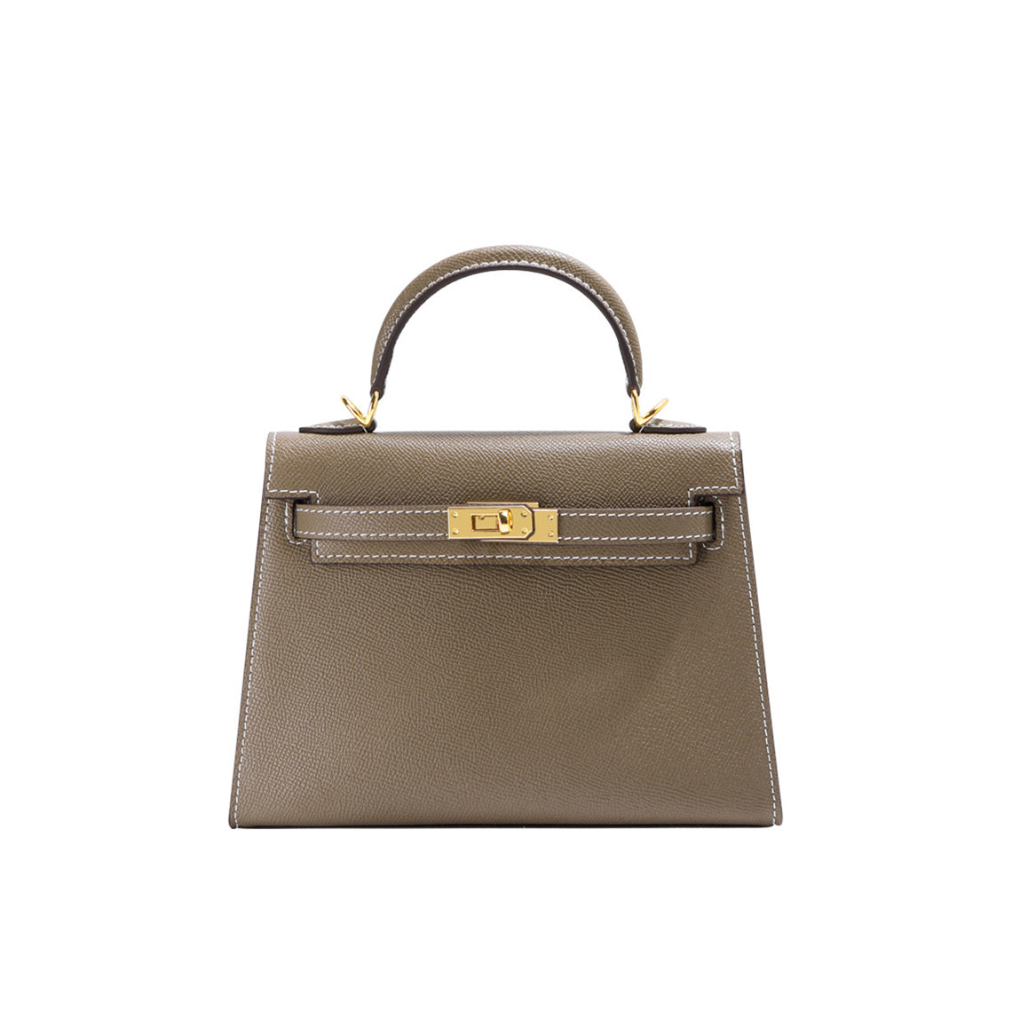 Top Grain Leather Fine Embossed Grain Top Handle Bag product image 1