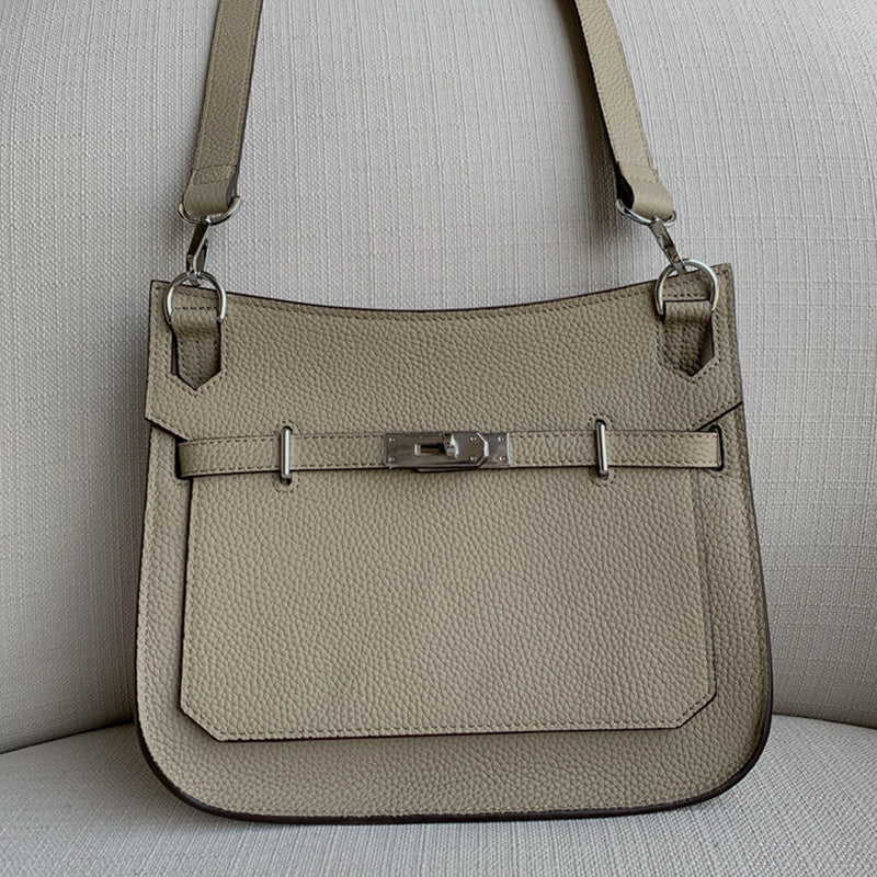 Top Grain Leather Messenger Shoulder Bag with Adjustable Strap detail image 18