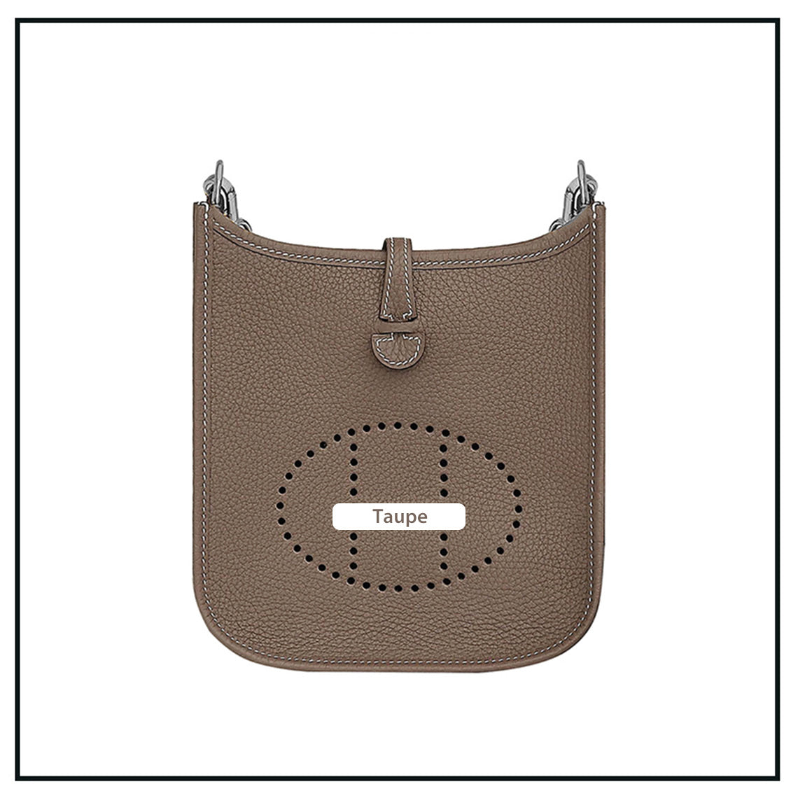 Full Grain Leather Mini Crossbody Bag DIY Kit – Hand-Sewn Leathercraft Project detail image 19