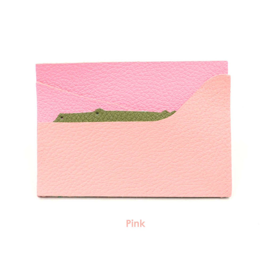 Alligator Card Holder DIY Leathercraft Kit with Pre-Punched Panels detail image 11