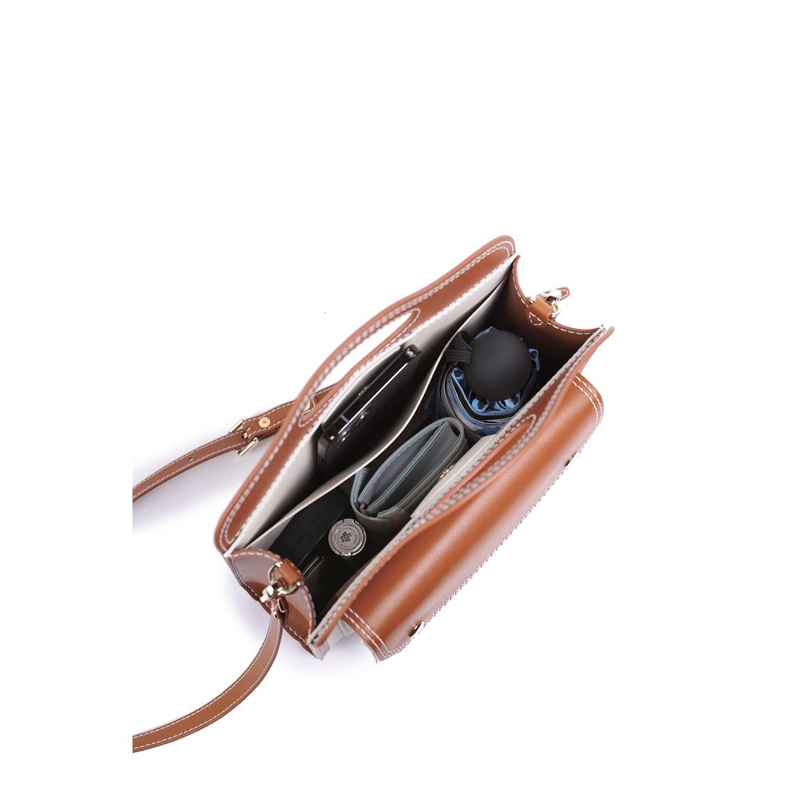 Handsew Leather Lady Pocket Crossbody Bag DIY Kit – Genuine Leather Sewing Kit detail image 4