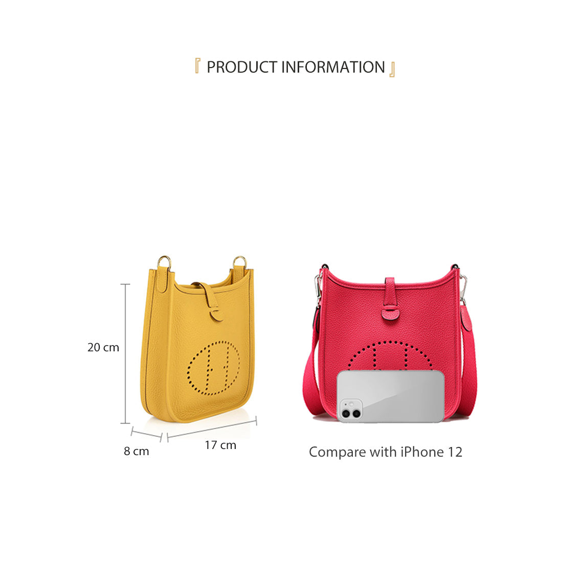 Full Grain Leather Mini Crossbody Bag DIY Kit – Hand-Sewn Leathercraft Project detail image 8