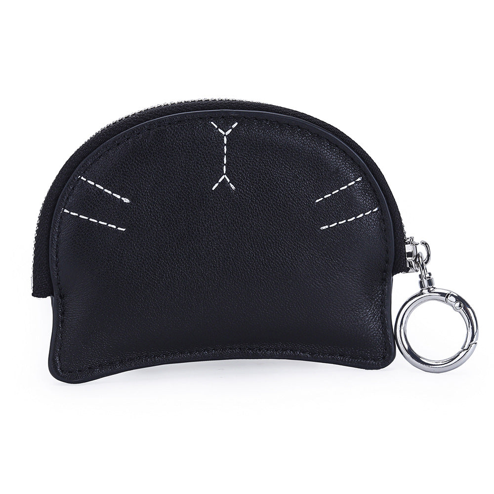 Lambskin Lipstick Case Purse with Coin Pocket detail image 14