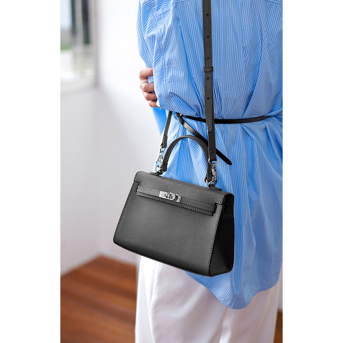 HandsewGift Top Grain Leather Sellier Bag DIY Kit — Normal & Mini Sizes detail image 11