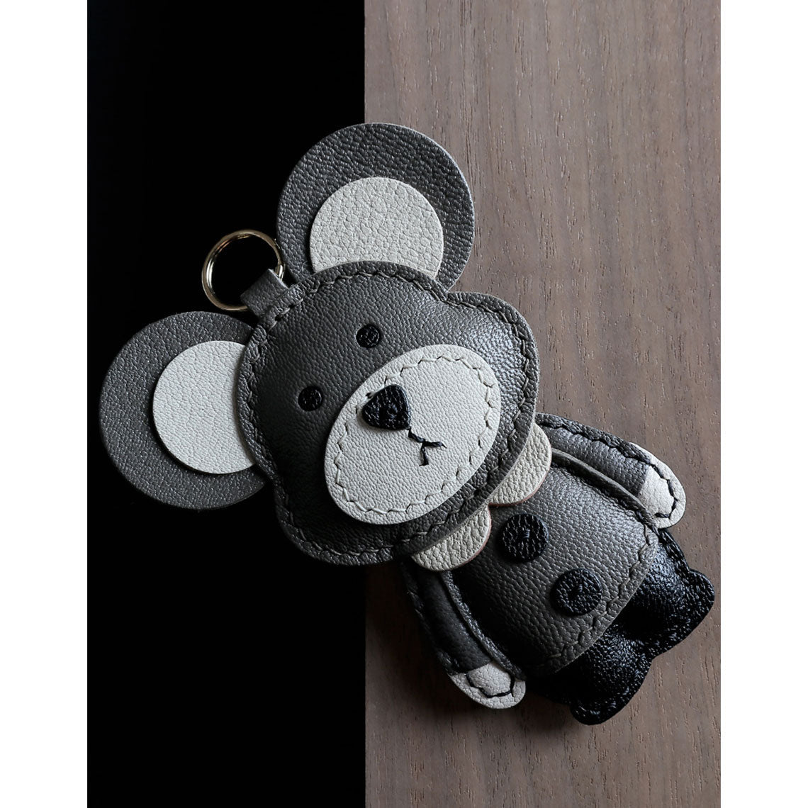 HANDSEWGIFT Leather Hamster Keychain DIY Kit detail image 8