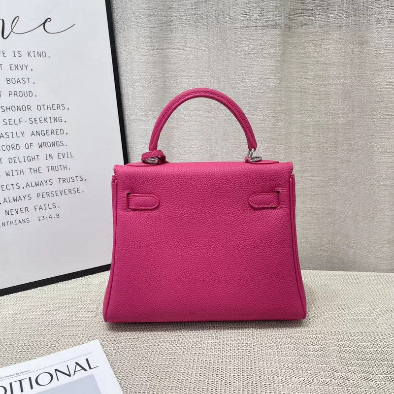 Top Grain Leather Mini Top Handle Bag with Detachable Strap detail image 10