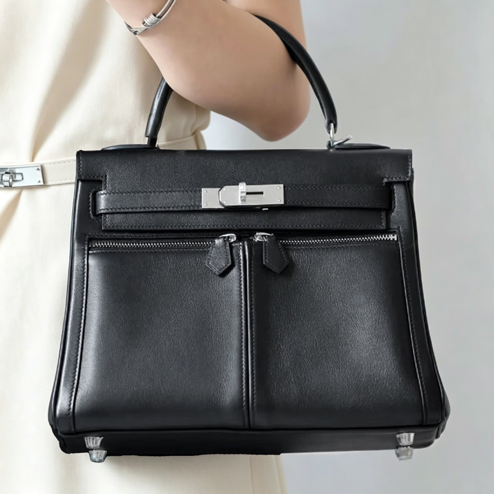 Smooth Calfskin Lakis Bag – Handbag, Shoulder Bag, Crossbody detail image 1