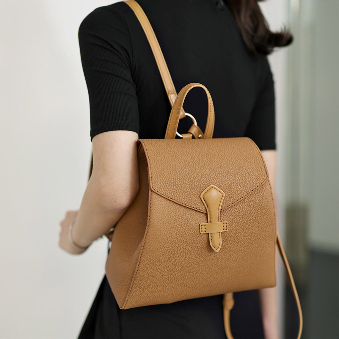Top Grain Leather Tote Backpack DIY Kit – Hand Sewing Craft Project detail image 3
