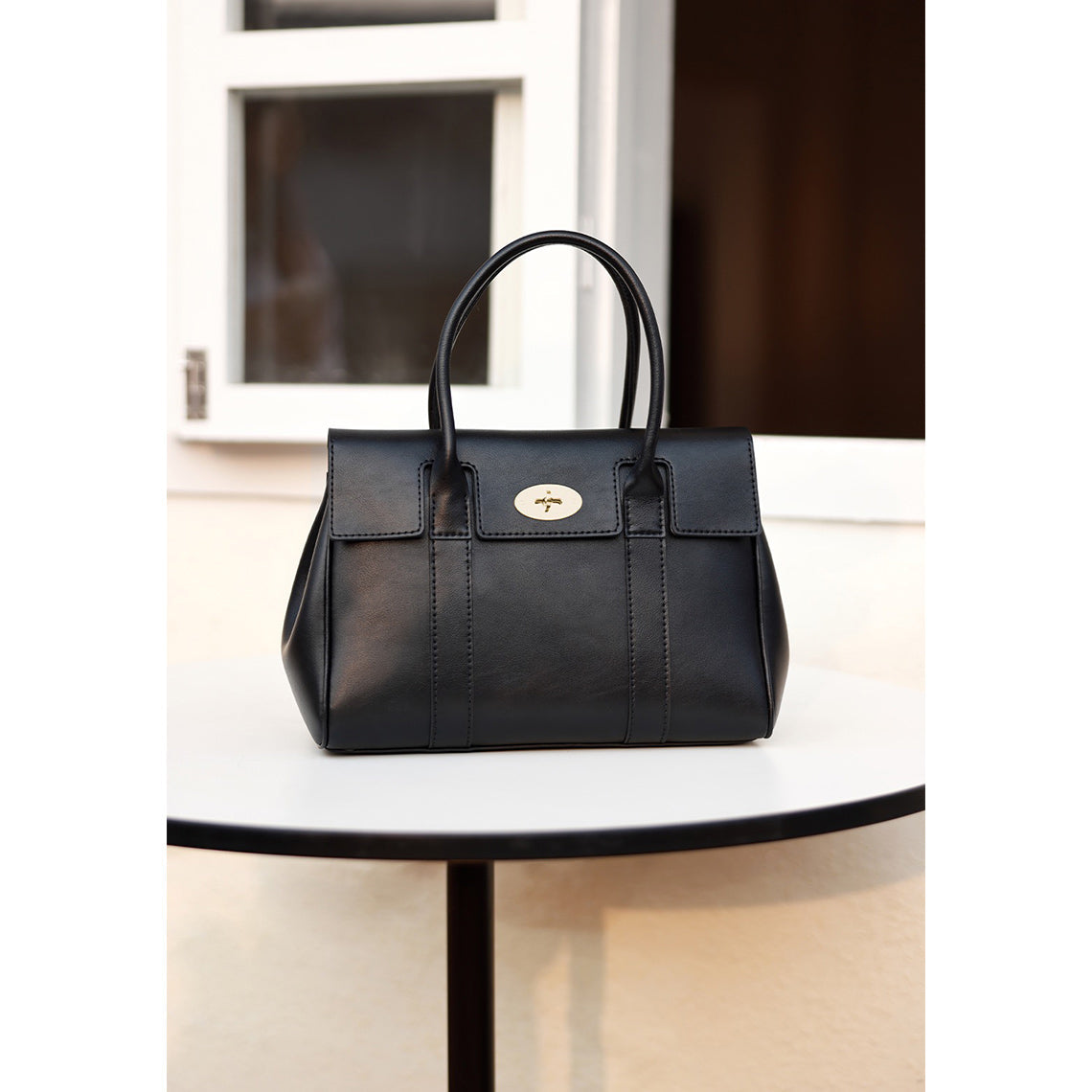 Hand Sewn Leather Work Tote Bag DIY Kit – Pre-Cut & Pre-Punched detail image 6