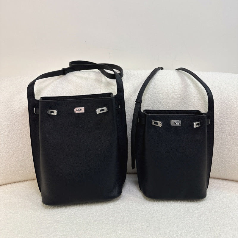 Bucket Bag in Top Grain Leather with Adjustable Strap product image 1