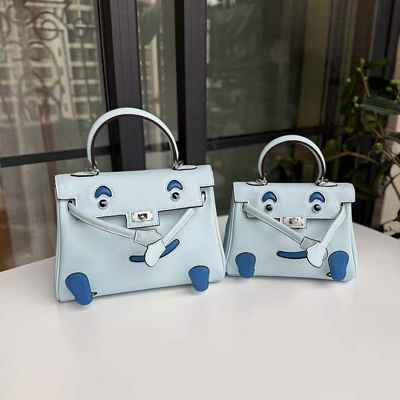 Doll Bag Genuine Leather Crossbody Millennium Style Handbag detail image 2