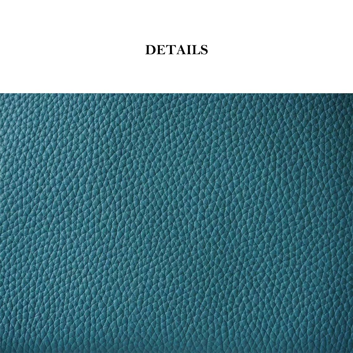 Top Grain Leather Boli Handbag in Blue, Black, Taupe, Gold Brown detail image 5