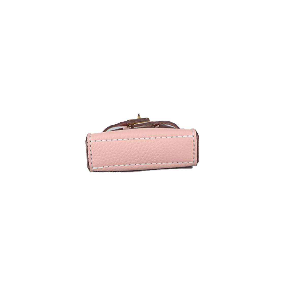 Mini Top Handle Leather Bag Charm DIY Kit – Hand Sewn, Top Grain Leather, 7 Colors detail image 8