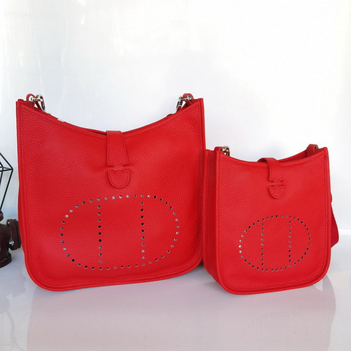 Top Grain Leather Crossbody Bag - Large 28 / Small 18 detail image 19