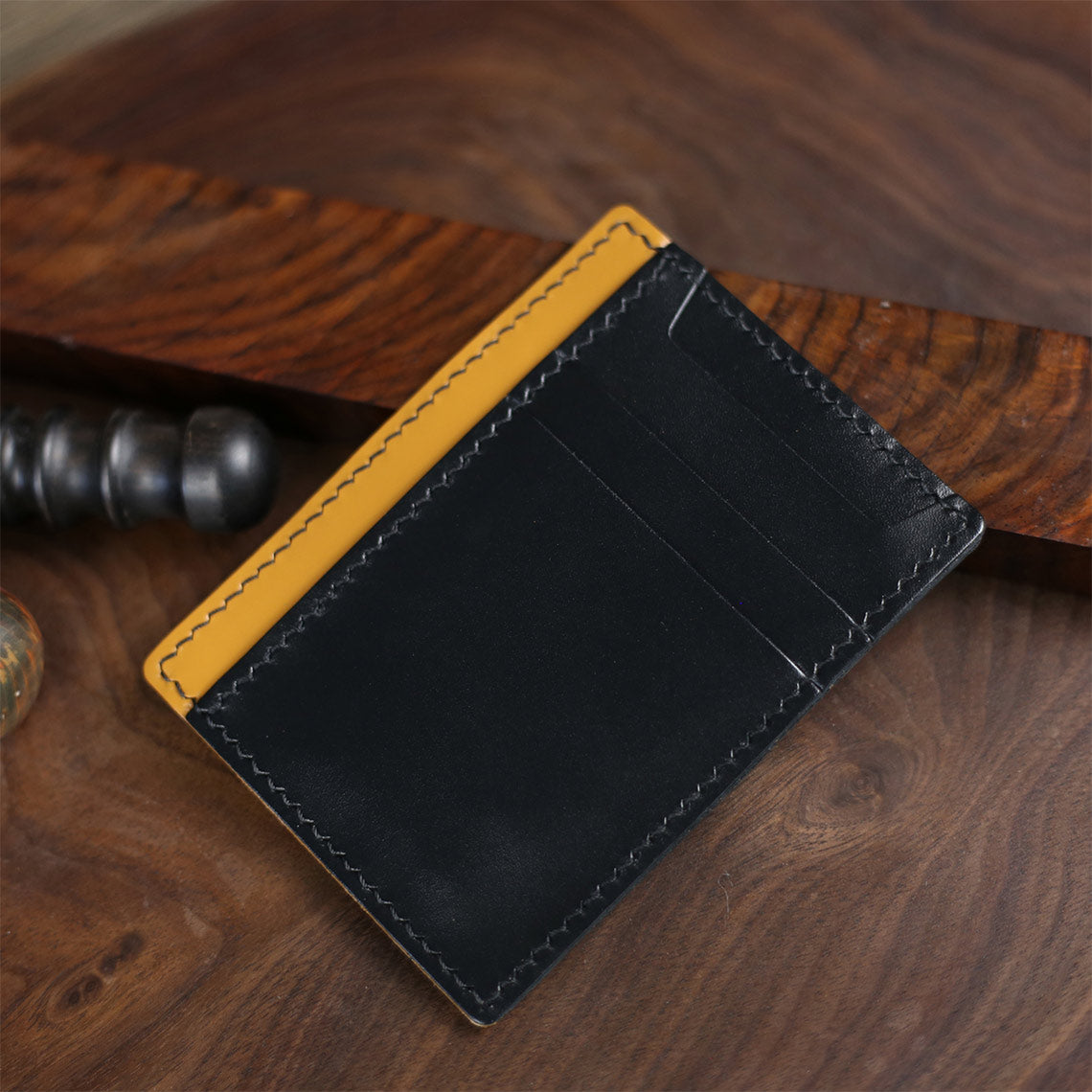 HANDSEWGIFT Full Grain Leather Sleeve Card Wallet DIY Kit detail image 5