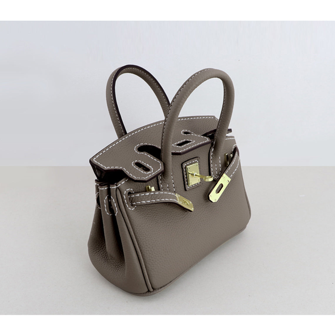 Top Grain Leather Handbag DIY Kit – Sew Your Own Bag (3 Sizes, 14 Colors) detail image 7