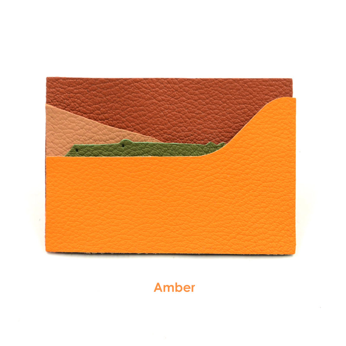 Alligator Card Holder DIY Leathercraft Kit with Pre-Punched Panels detail image 10