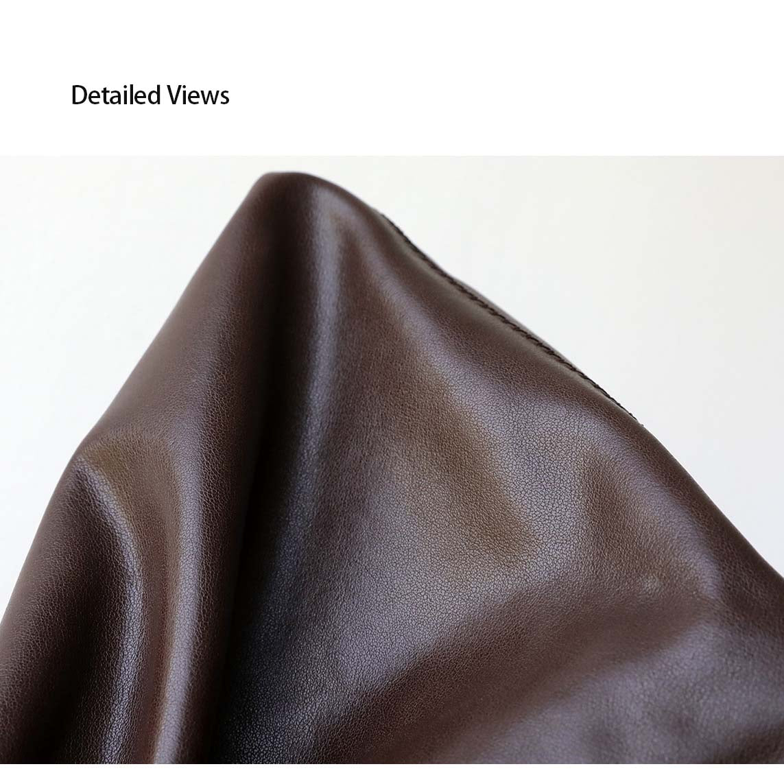Vegetable Tanned Leather Hobo Bag detail image 9