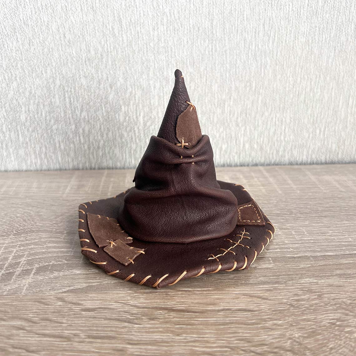 HandsewGift Full Grain Leather Wizard Hat DIY Kit detail image 4