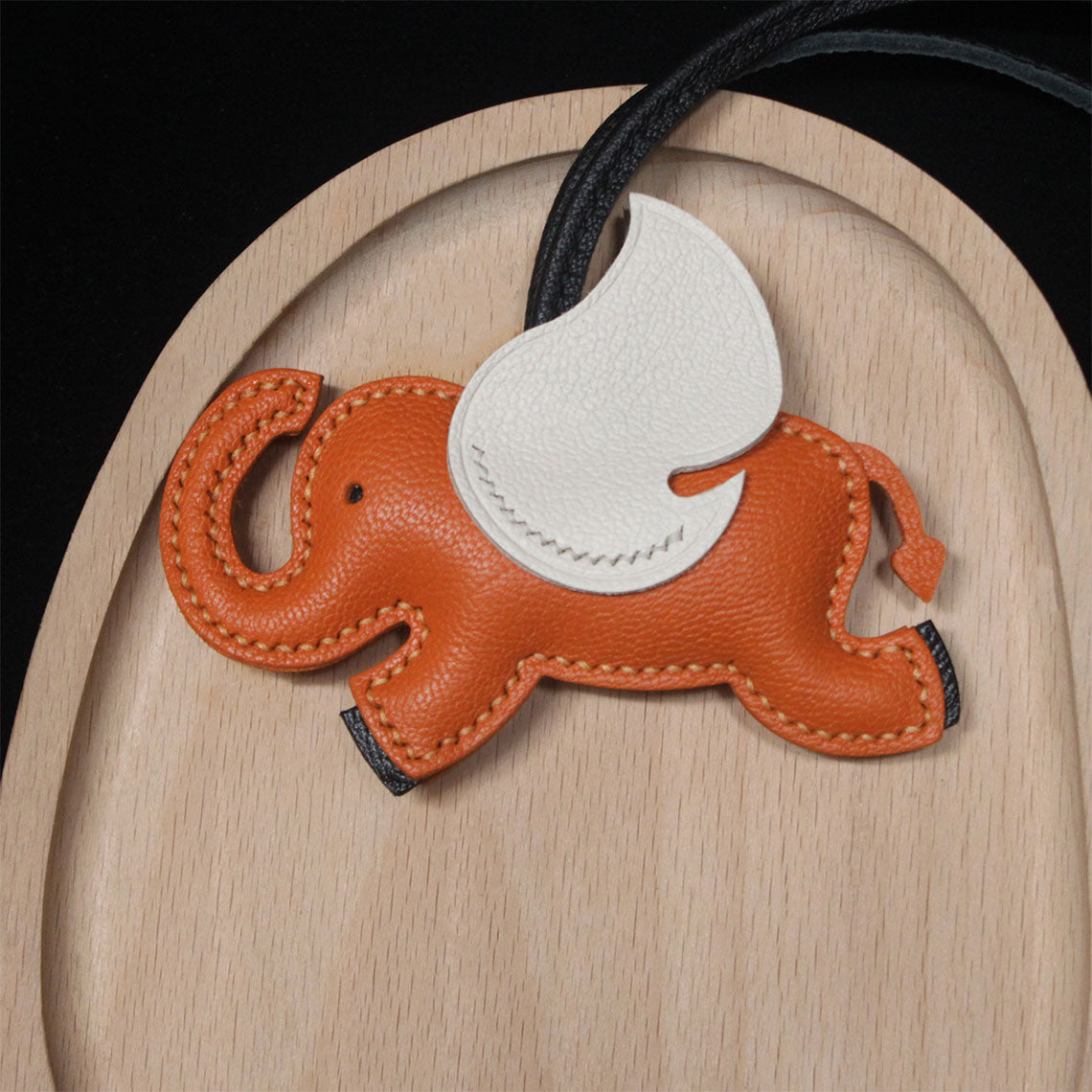 HANDSEWGIFT Sheep Leather Elephant Charm DIY Kit detail image 9