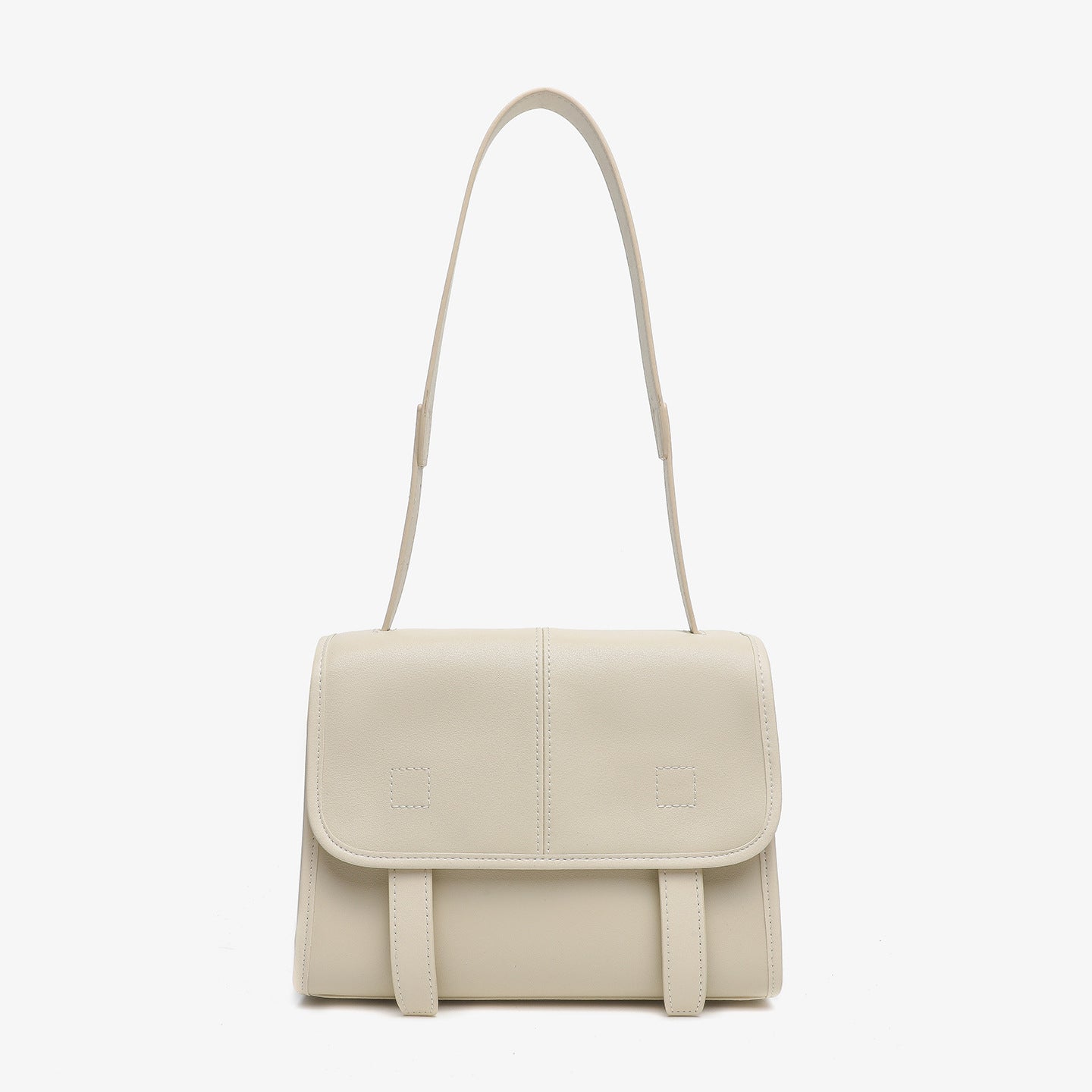 Retro Top-Grain Cowhide Mini Crossbody Bag - Vintage Genuine Leather Small Square Satchel for Women detail image 4