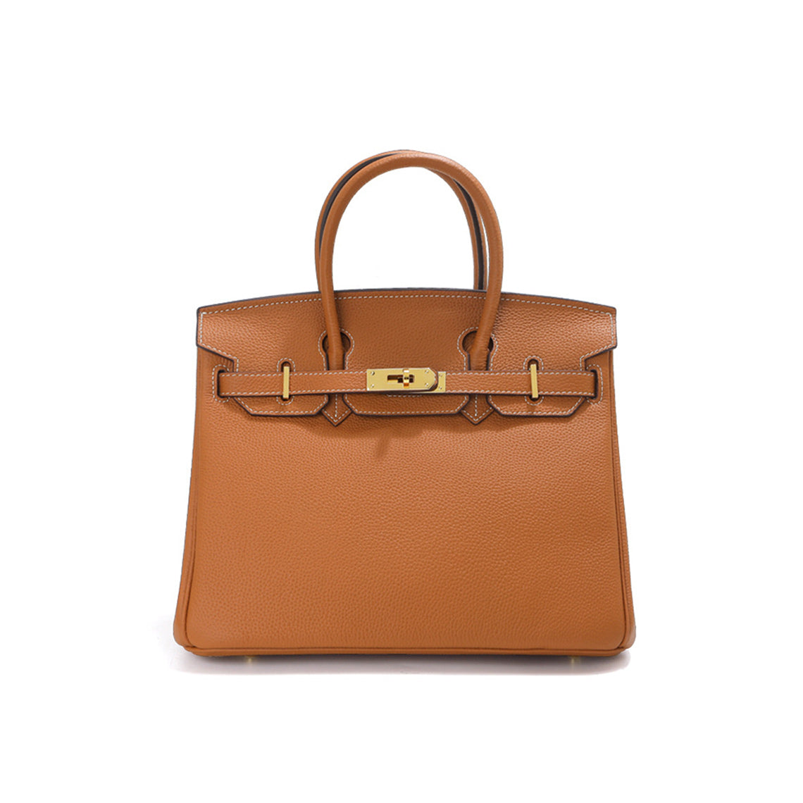 Top Grain Leather X-Large 40 cm Top Handle Bag detail image 7