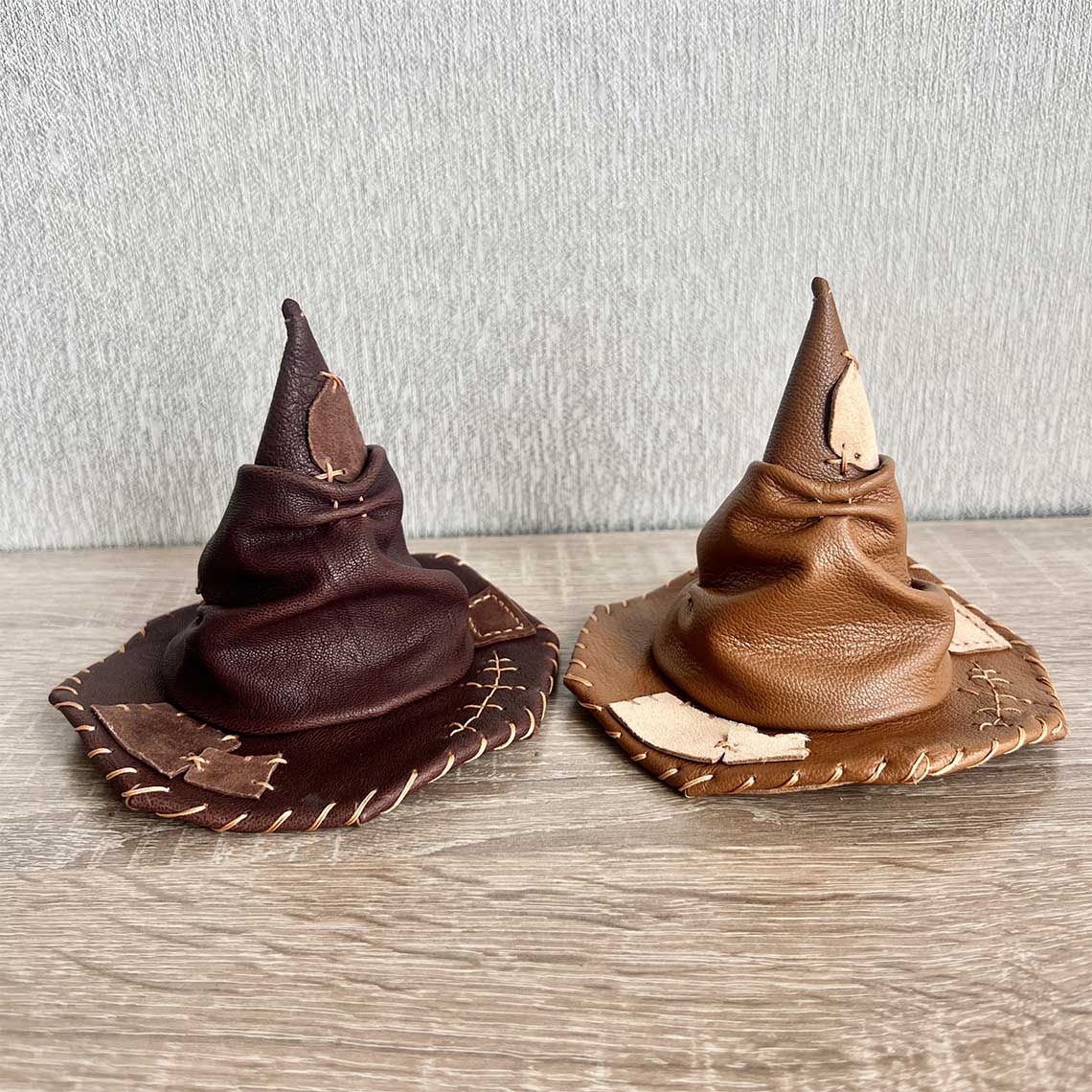 HandsewGift Full Grain Leather Wizard Hat DIY Kit detail image 2