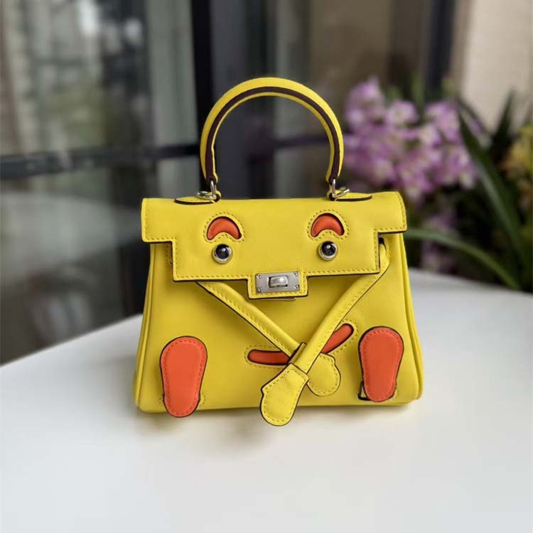 Doll Bag Genuine Leather Crossbody Millennium Style Handbag detail image 5