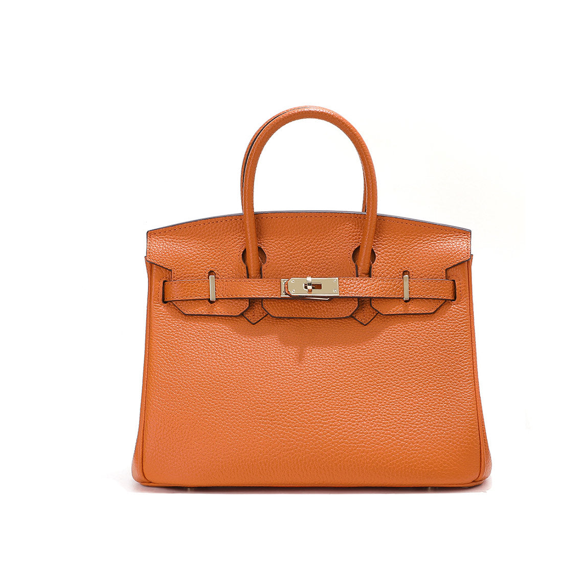 Top Grain Leather X-Large 40 cm Top Handle Bag detail image 13