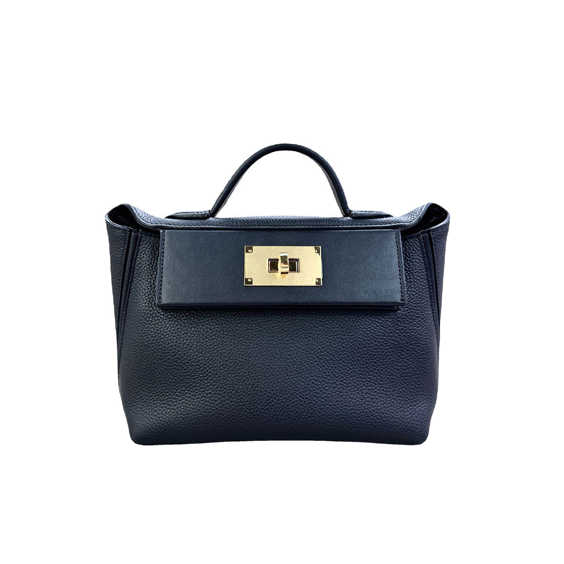 Mini 24/24 Bag in Top Grain Leather with Gold Hardware – Small and Large Sizes detail image 9
