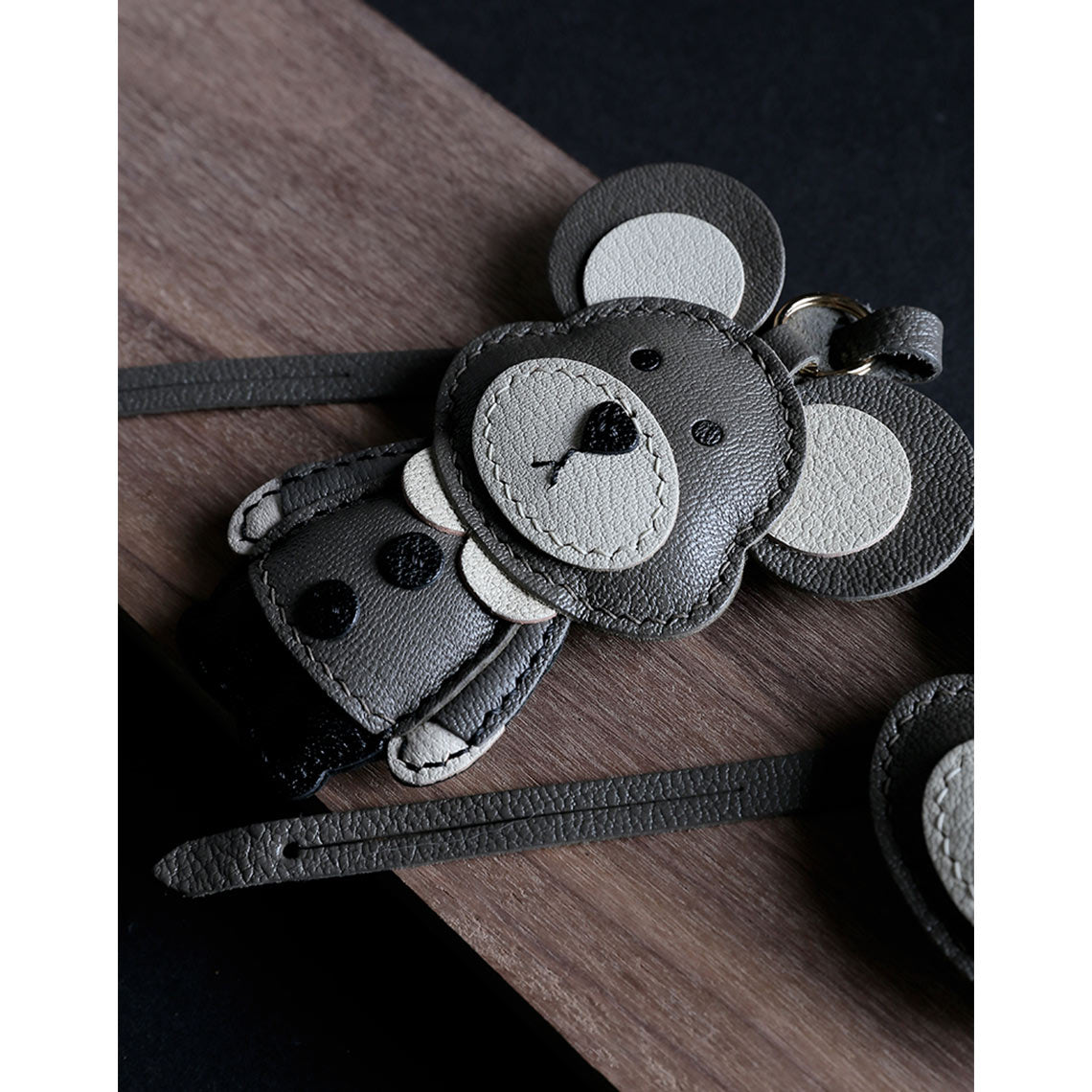 HANDSEWGIFT Leather Hamster Keychain DIY Kit detail image 7