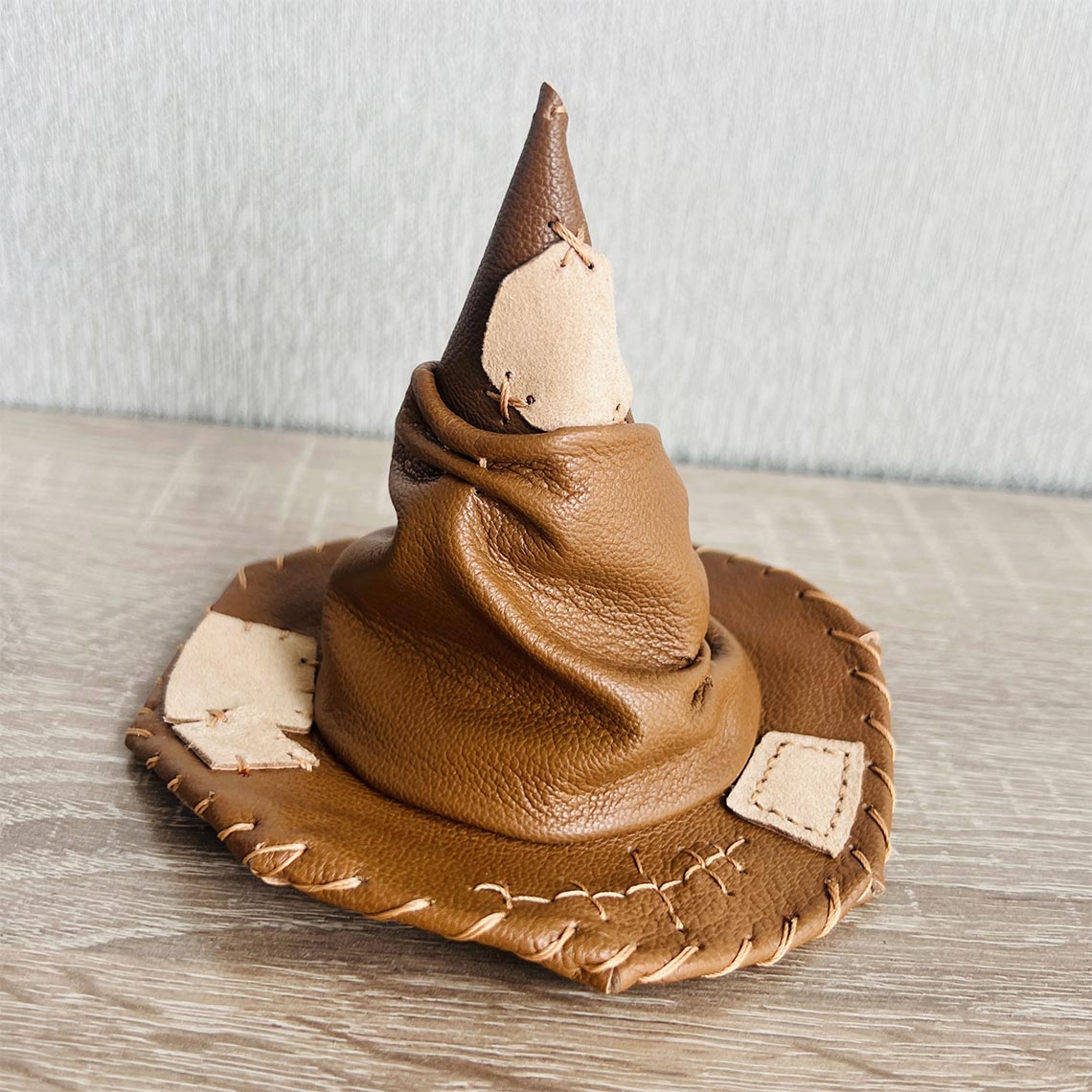 HandsewGift Full Grain Leather Wizard Hat DIY Kit detail image 10