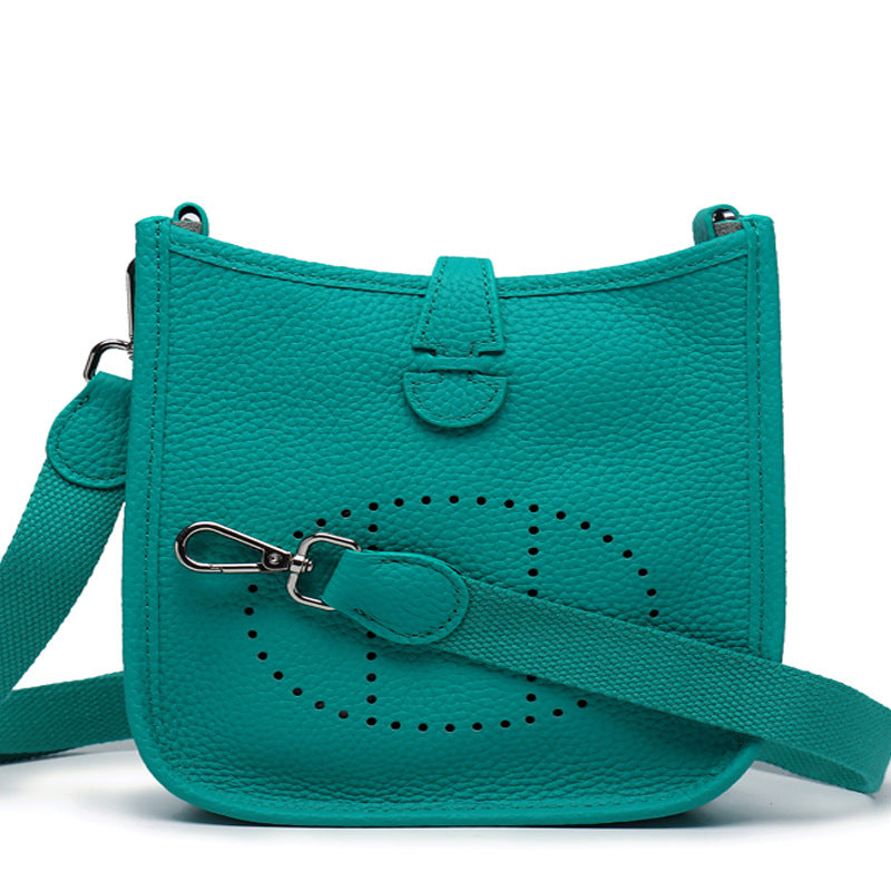 Top Grain Leather Crossbody Bag - Large 28 / Small 18 detail image 15