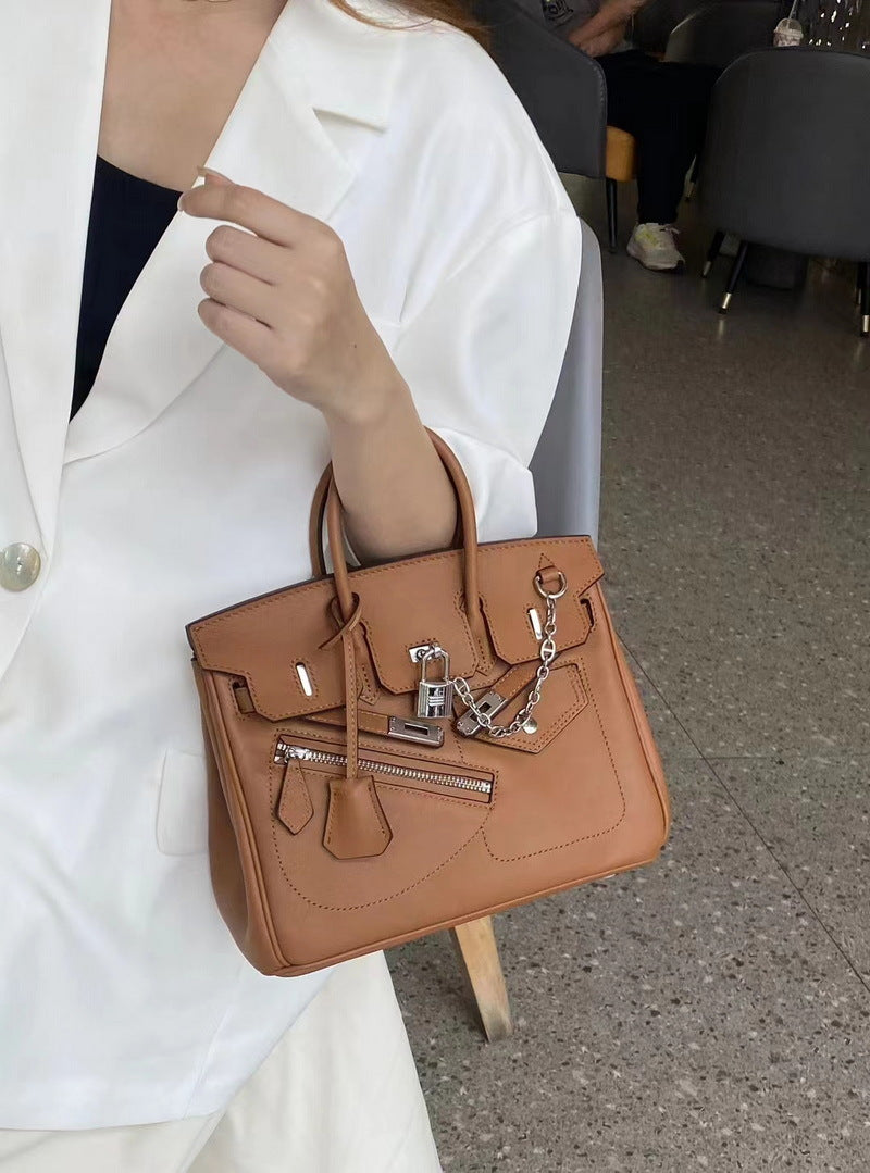 Limited Edition HAC Rock Top Handle Bag with Silver Hardware – Unisex detail image 9