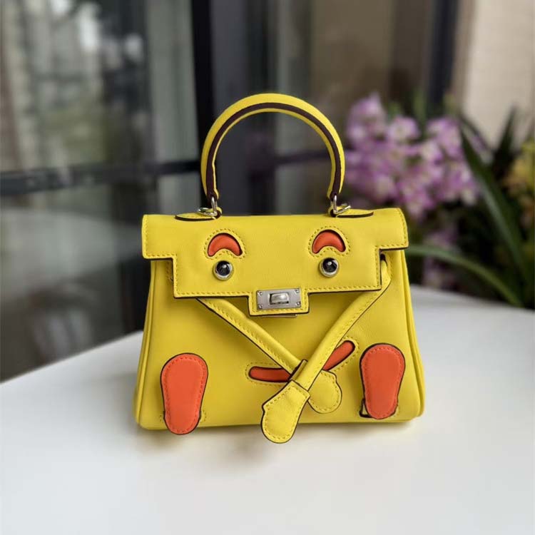 Doll Bag Genuine Leather Crossbody Millennium Style Handbag detail image 8