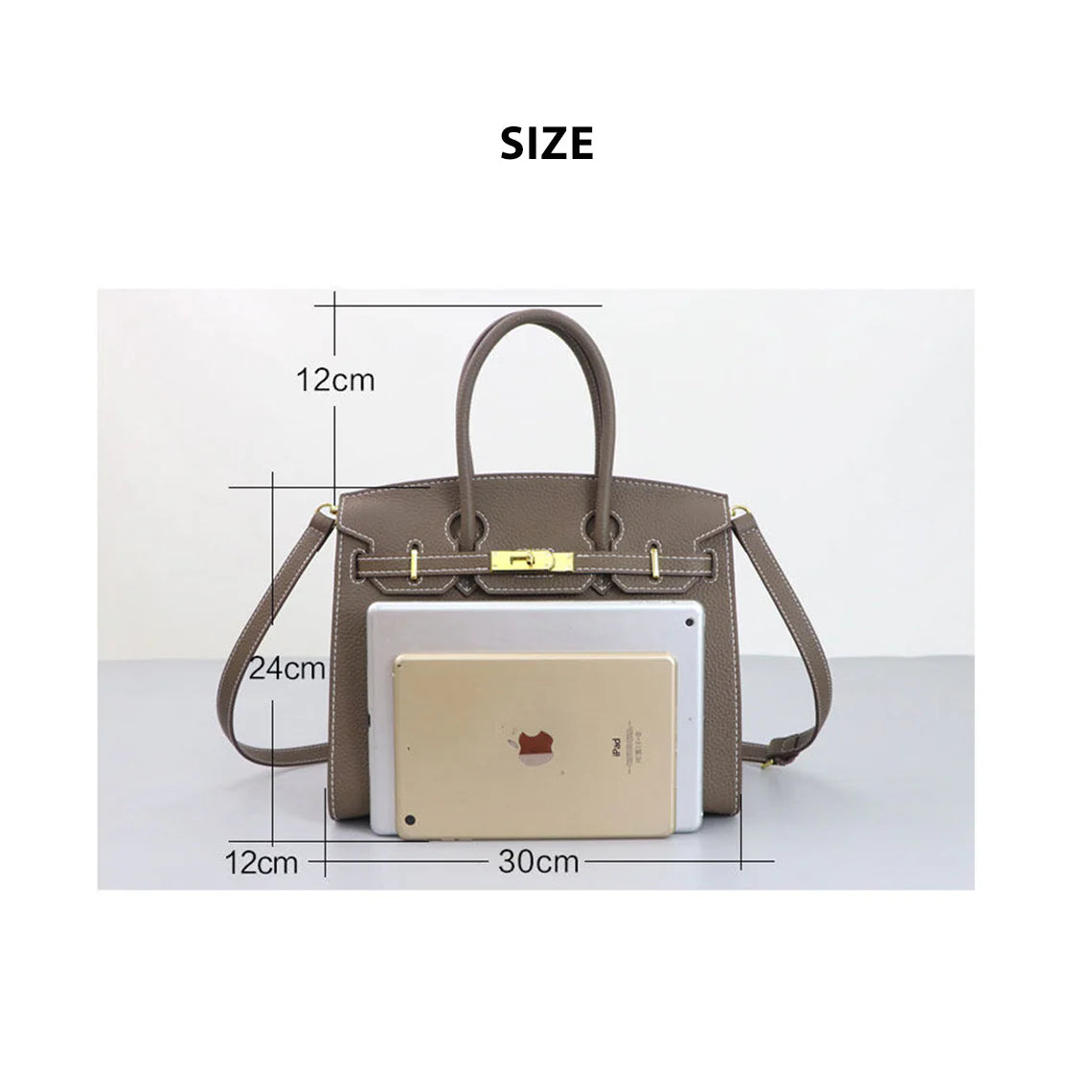 Sellier Leather Handbag DIY Kit – Top Grain, Pre-Cut & Pre-Punched detail image 13
