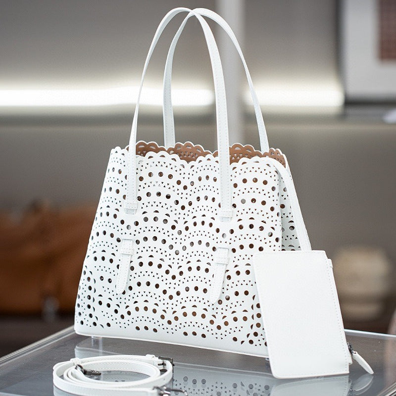 Mini Leather Bag Charm with Coin Purse – 9 Colors, Detachable Strap detail image 1