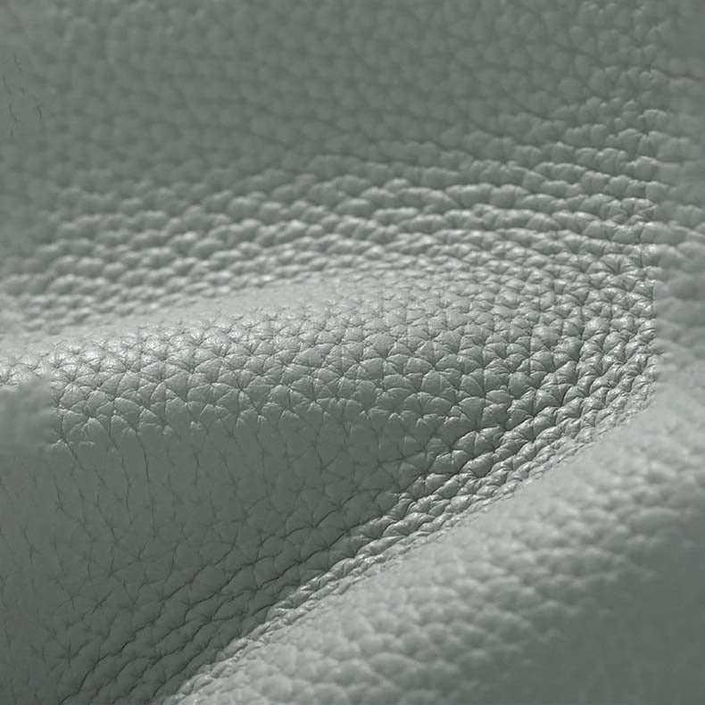 Pebbled Grain Leather Boston Bag | Cowhide Crossbody Satchel detail image 9