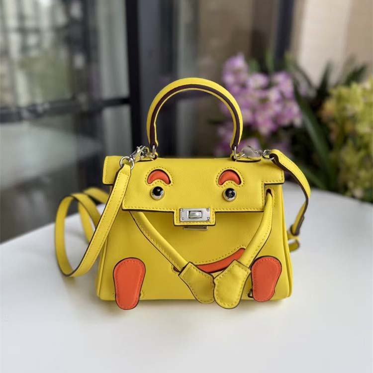 Doll Bag Genuine Leather Crossbody Millennium Style Handbag detail image 7