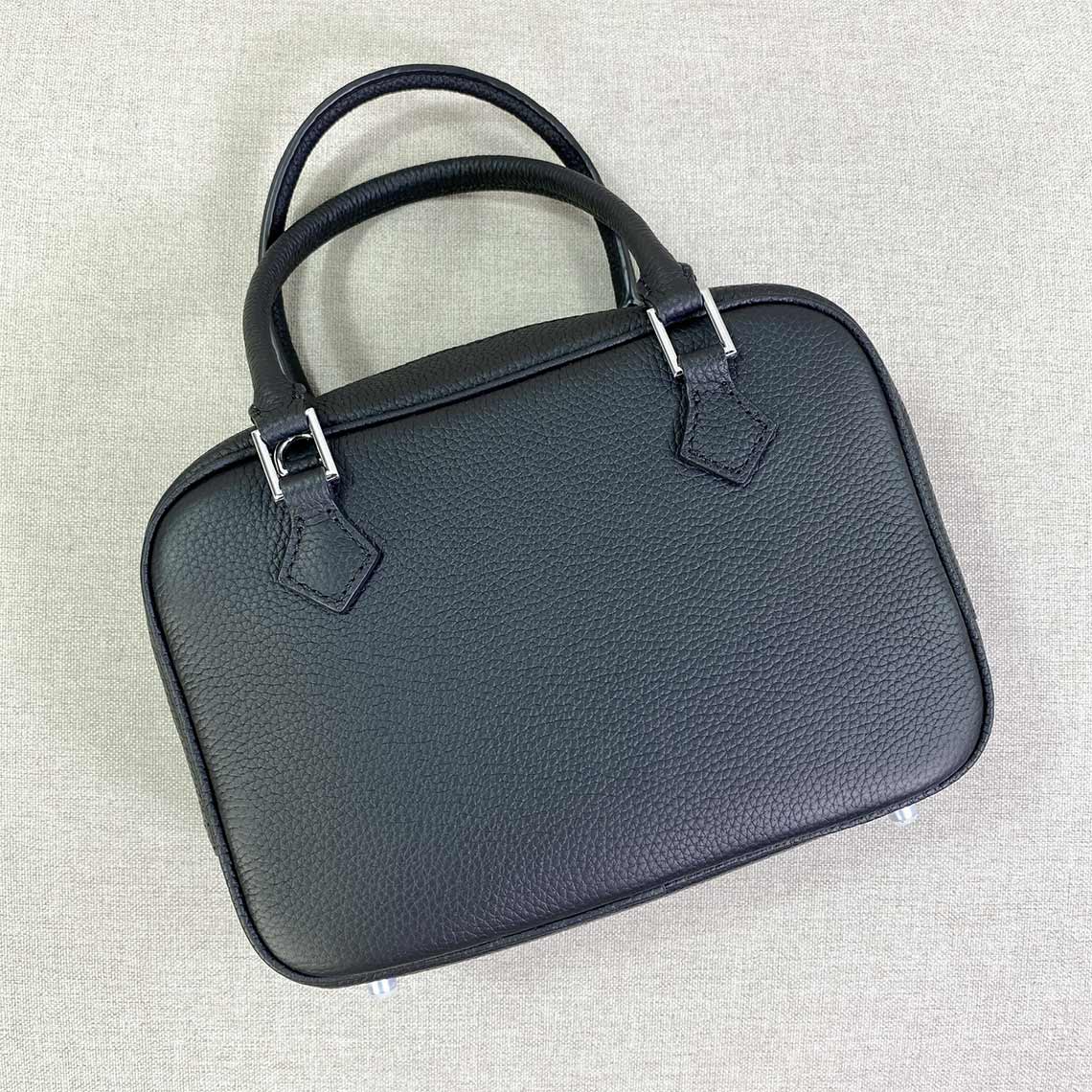 Top Grian Leather Mini Plume Bag – Top Grain Leather, Detachable Strap detail image 6