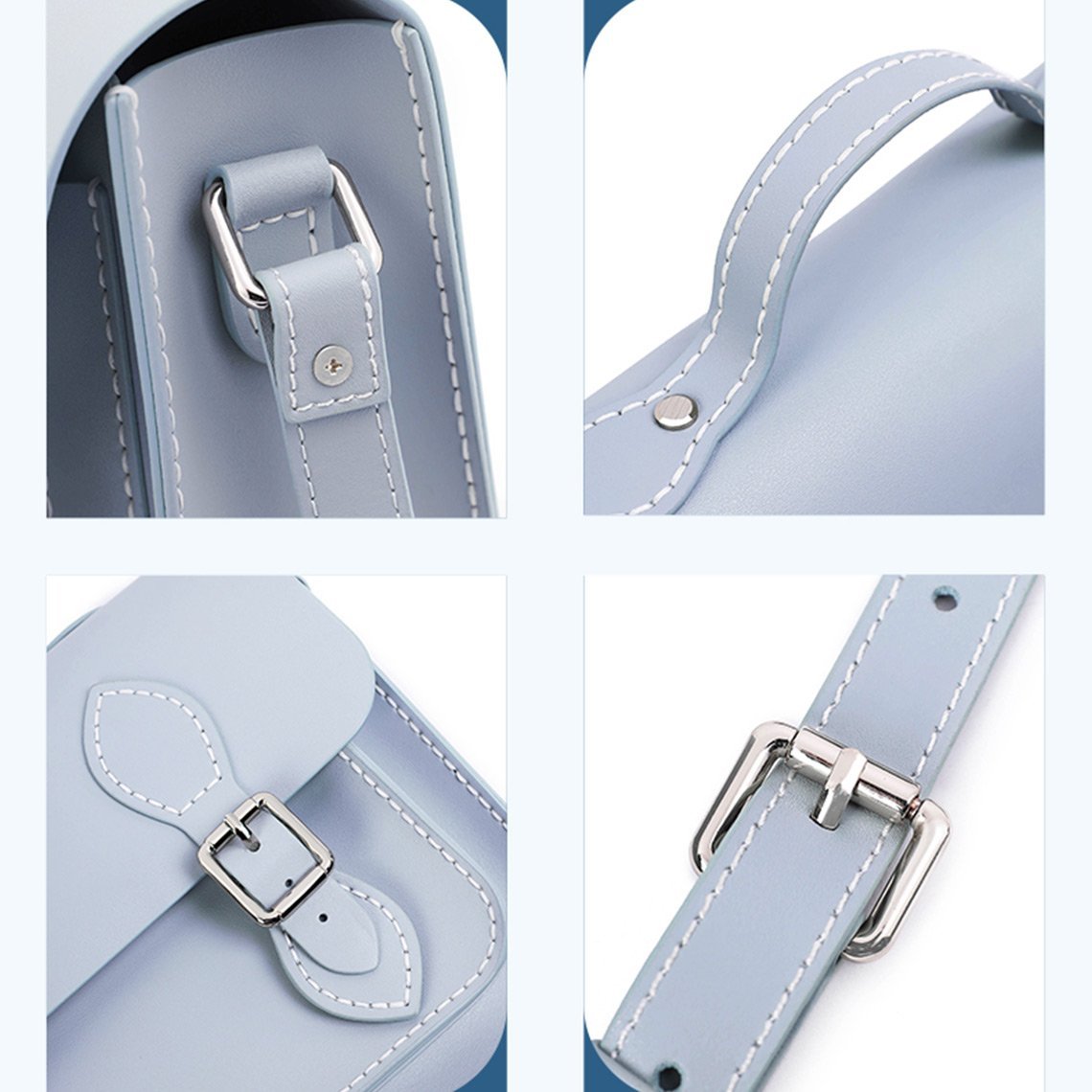 HandsewGift Leather Small Satchel Bag DIY Kit detail image 3