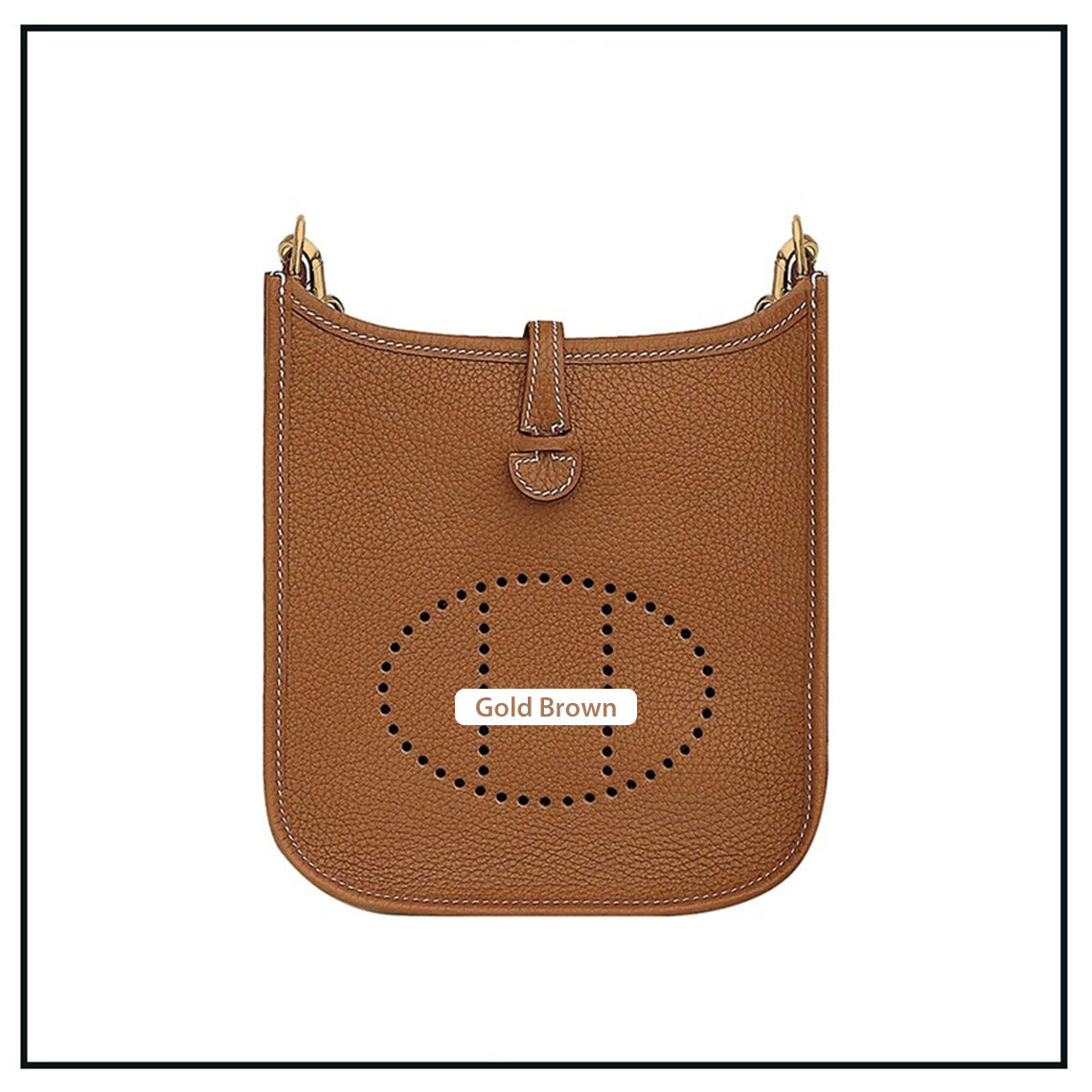 Full Grain Leather Mini Crossbody Bag DIY Kit – Hand-Sewn Leathercraft Project detail image 16