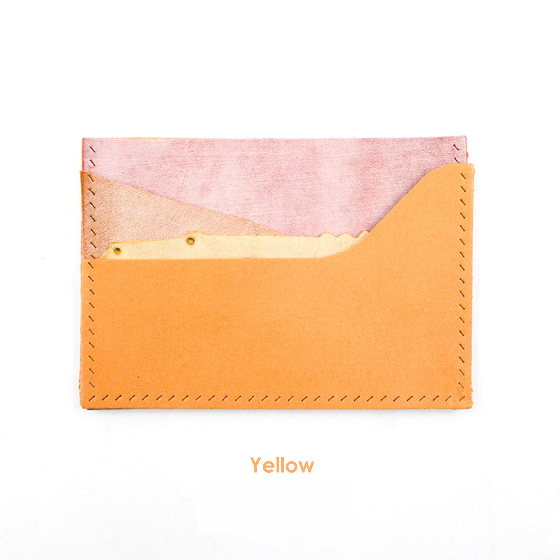 Alligator Card Holder DIY Leathercraft Kit with Pre-Punched Panels detail image 8