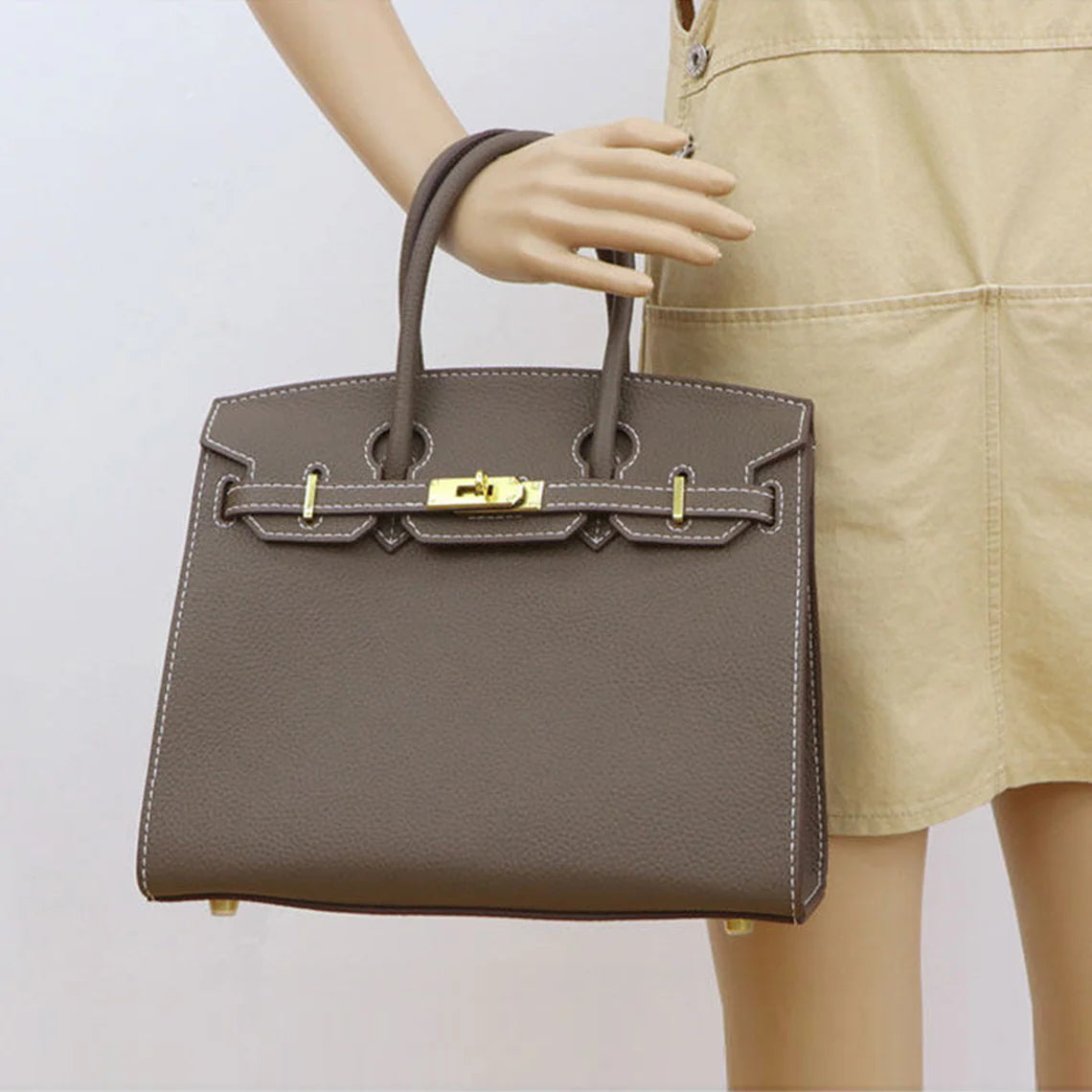 Sellier Leather Handbag DIY Kit – Top Grain, Pre-Cut & Pre-Punched detail image 15