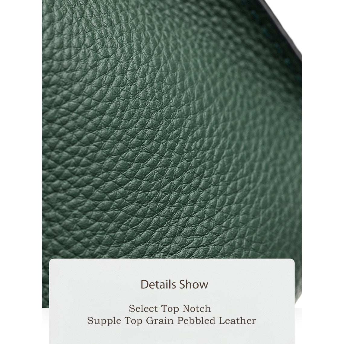 Mini Tote Leather DIY Kit – Hand-Sewn Top Grain Leather Bag detail image 7